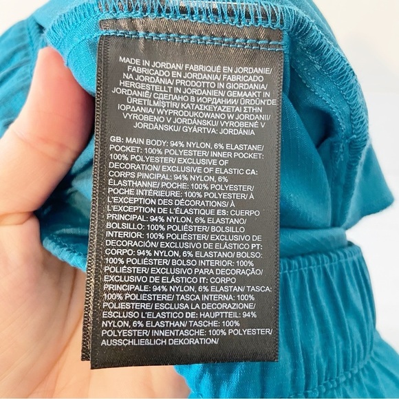 The North Face Womens Class V Pathfinder Pull-On Short In Teal/Blue Size Large - Picture 8 of 13